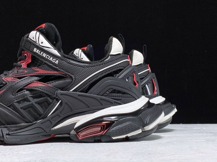 balen sneaker tess.s.gomma 4.0 red black 570391 w2gn7 2010