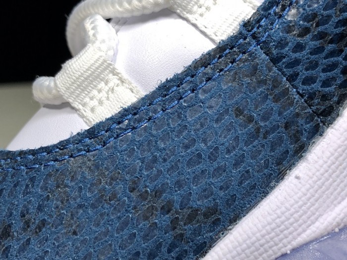 jordan 11 retro low snake navy (2019) - cd6846-102