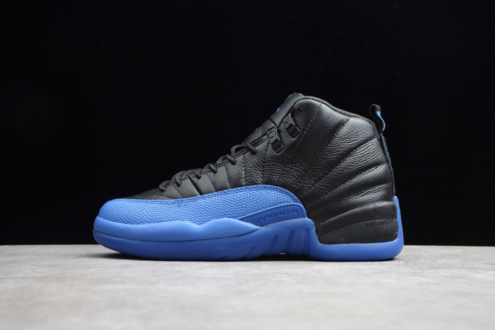 air jordan 12 retro black game royal 130690-014