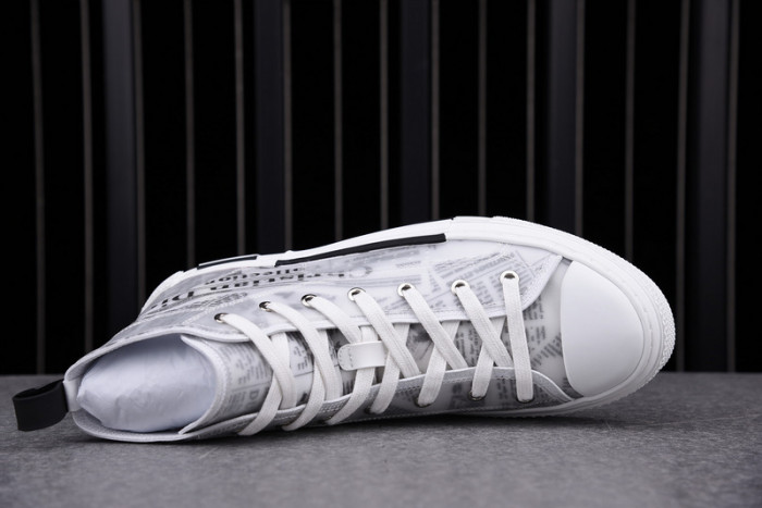 b23 oblique high-top sneaker