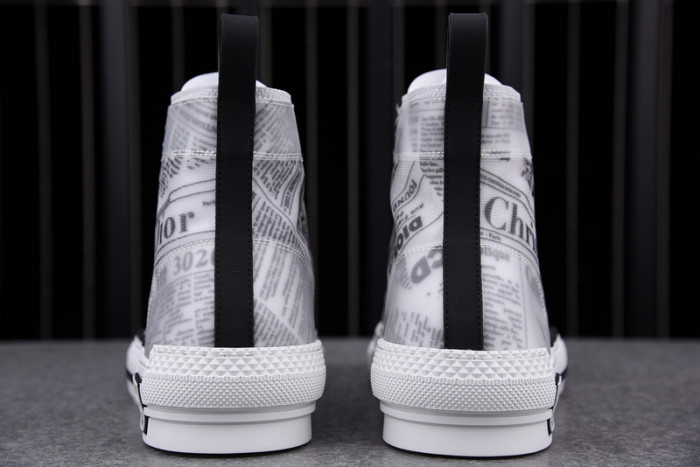 b23 oblique high-top sneaker