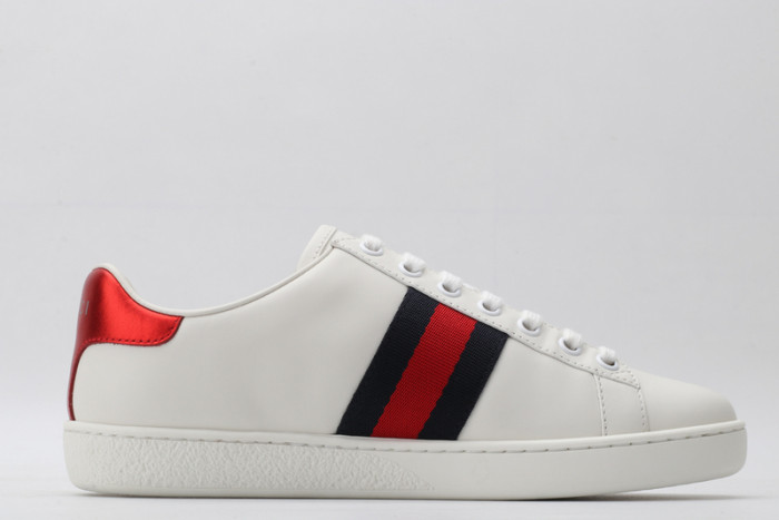 gu ace embroidered low-top sneaker