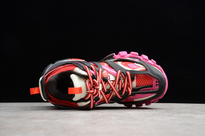 balen sneaker tess.s.gomma red / pink 542436 w1gb8 5418