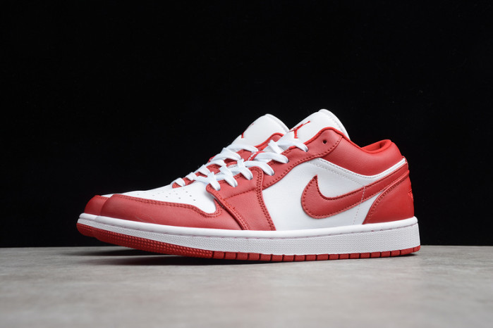 air jordan 1 low gym red white 553558-611