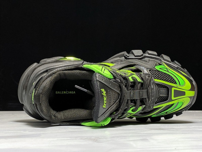 balen sneaker tess.s.gomma 4.0 green black 570391 w2gn7 2013