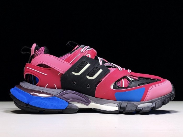 balen sneaker tess.s.gomma pink black blue 542023 w1gb8 5482