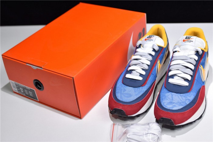 nike ld waffle sacai blue multi - bv0073-400