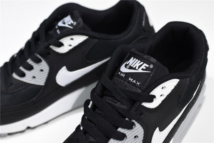nike air max 90 essential black grey white 616730-012