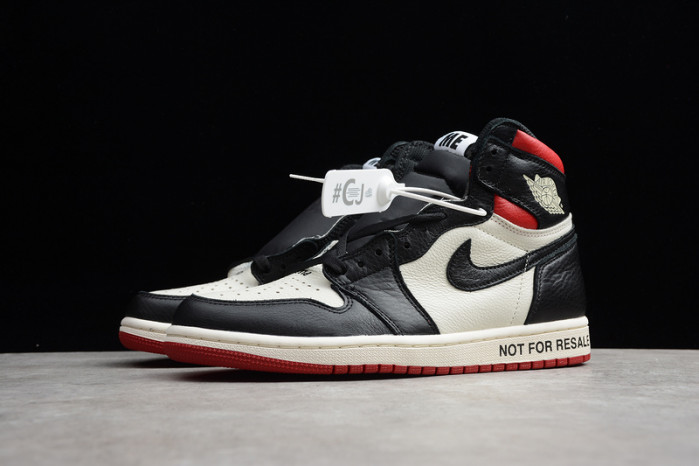 air jordan 1 retro high "not for resale" varsity red 861428-106