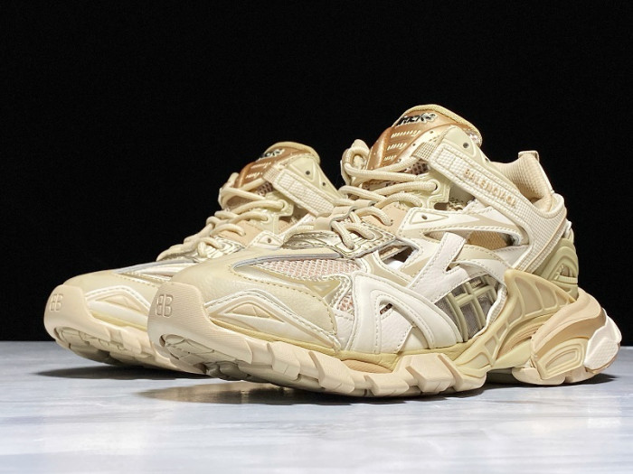 balen sneaker tess.s.gomma 4.0 gold white 570391 w2gn7 2008