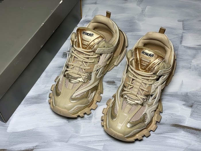 balen sneaker tess.s.gomma 4.0 gold white 570391 w2gn7 2008