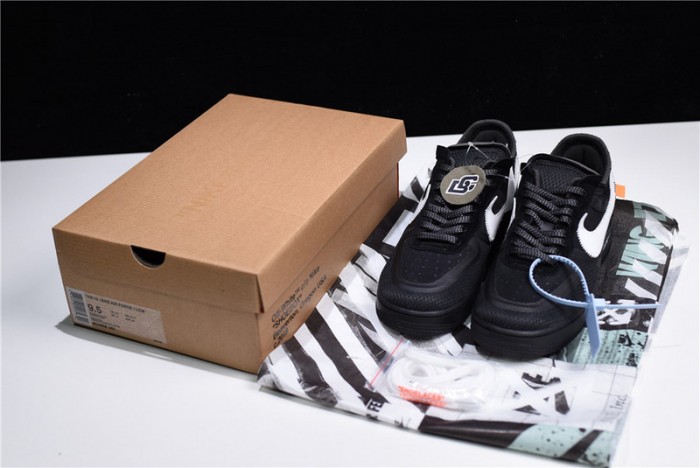 fw nike air force 1 black ao4606-001
