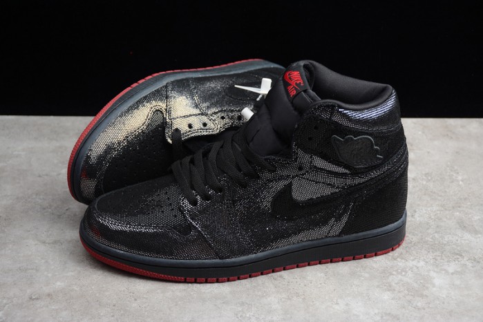 air jordan 1 retro high og black/gym red dc7071-001