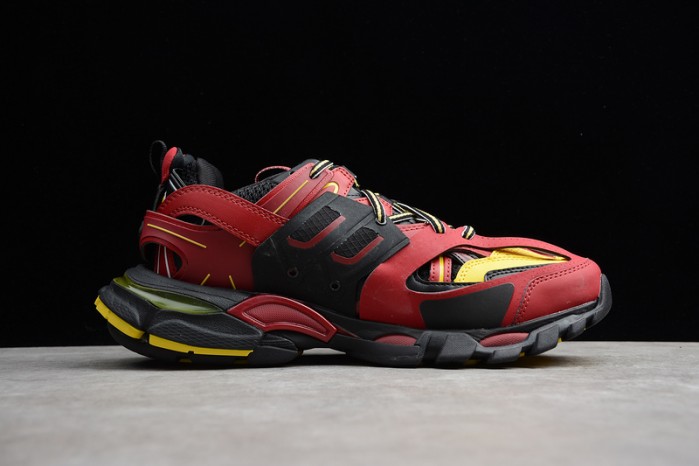 balen sneaker tess.s.gomma black red 542023 w1gb9 6509