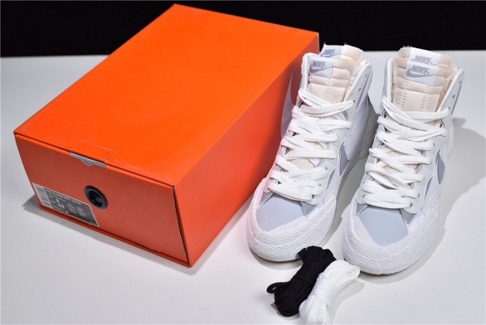 nike blazer mid sacai white grey bv0072-100