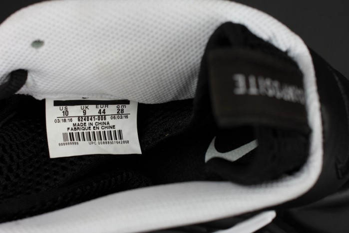 nike air foamposite pro “dr. doom” black/white 624041-006