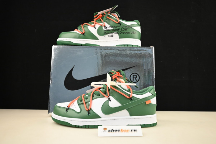 nike dunk low fw pine green ct0856-100