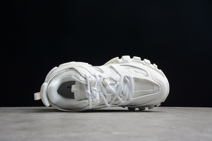 balen track sneaker all white