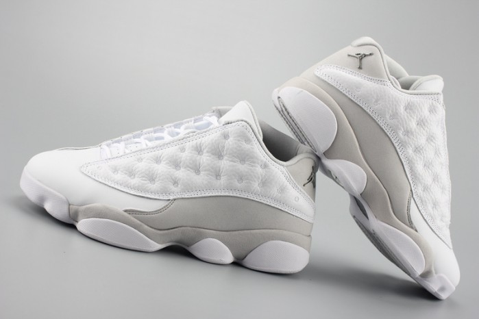 air jordan 13 retro low pure platinum 310810-100