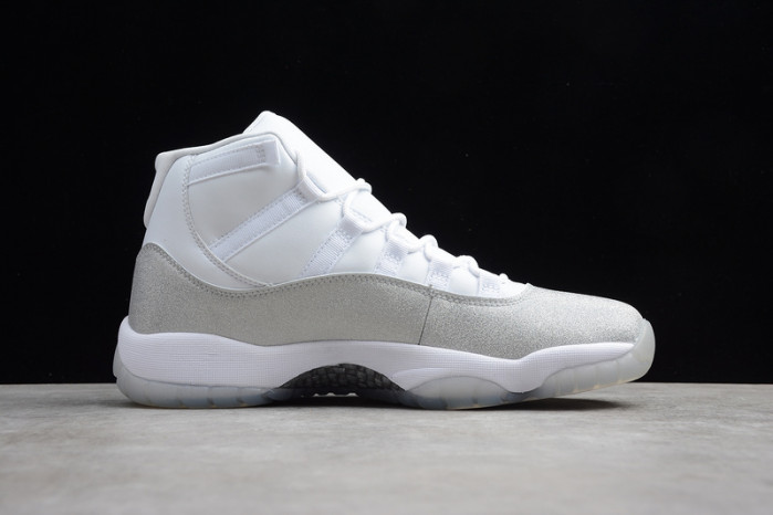 air jordan 11 retro white metallic silver ar0715-100