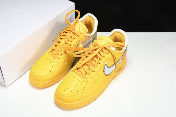 nike air force 1 low fw university gold metallic silver dd1876-700