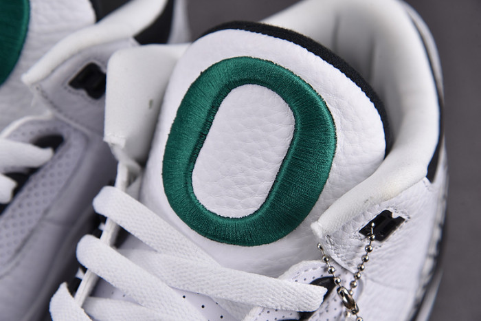 jordan 3 retro oregon ducks pit crew white