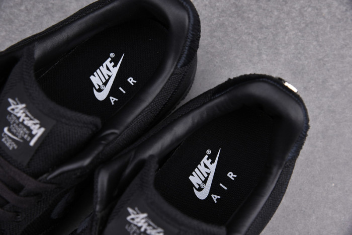 nike air force 1 low stussy black cz9084-001