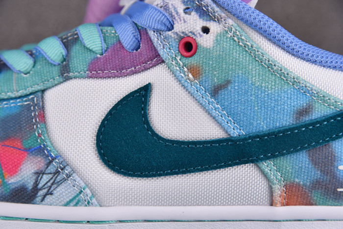 nike sb dunk low futura laboratories bleached aqua hf6061-400