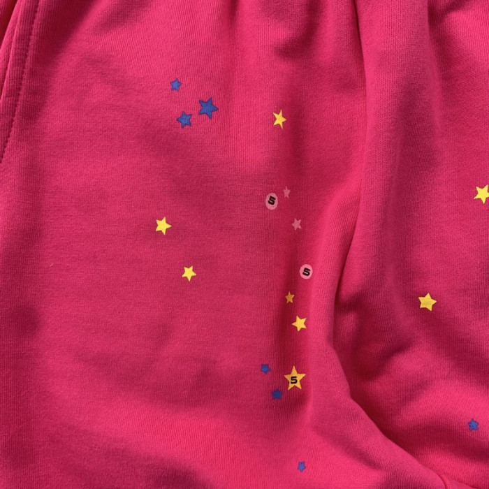 sp5der p*nk sweatpants pink