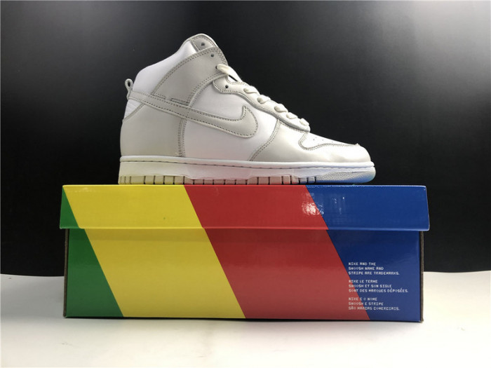 nike dunk high retro white vast grey (2021) dd1399-100