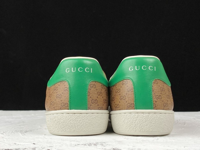 gu ace embroidered low-top sneaker