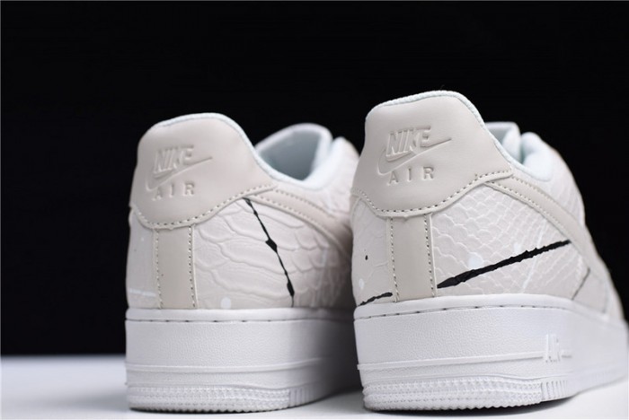 nike air force 1 low lx "phantom snakeskin" 898889-007