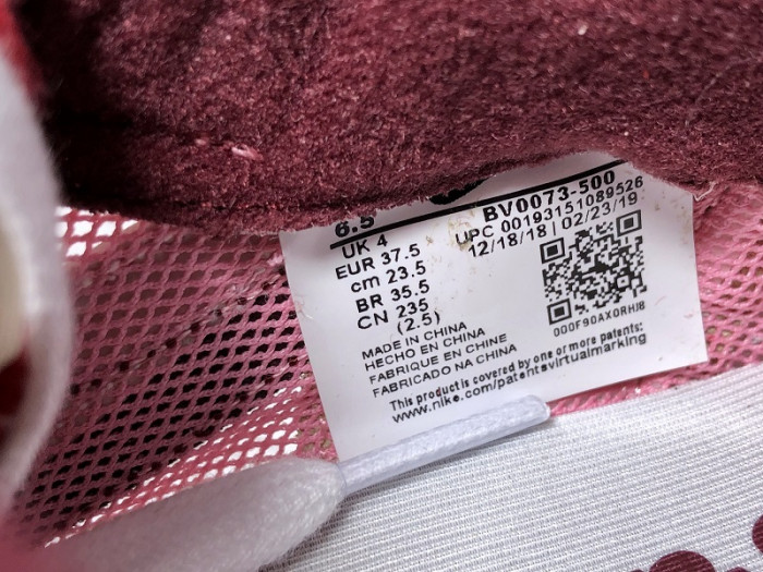 sacai nike ldv waffle pink bv0073-500