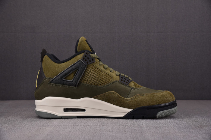 air jordan 4 craft "medium olive"