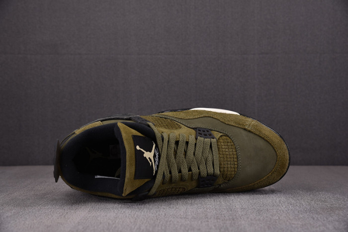 air jordan 4 craft "medium olive"