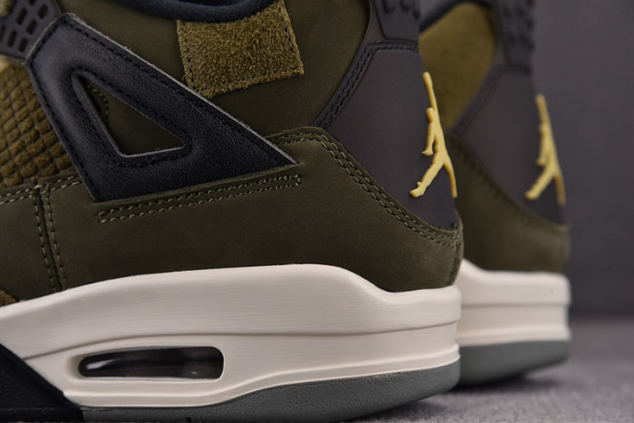 air jordan 4 craft "medium olive"