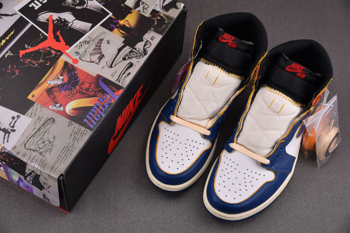 air jordan 1 retro hi nrg/un "union" - air jordan bv1300-146