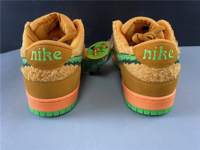 nike sb dunk low grateful dead "orange bear" cj5378-800