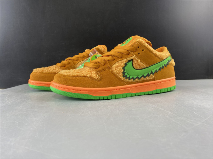 nike sb dunk low grateful dead "orange bear" cj5378-800