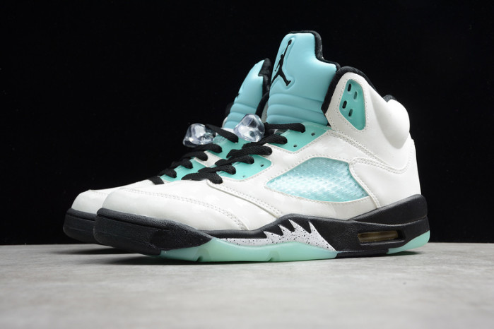 air jordan 5 retro island green cn2932-100
