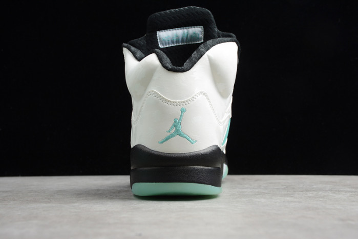 air jordan 5 retro island green cn2932-100