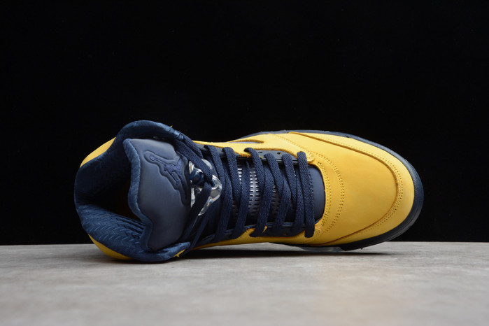 air jordan 5 retro michigan (2019) cq9541-704