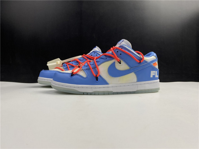 fw x futura x nike dunk low “bright blue” ct0856-403