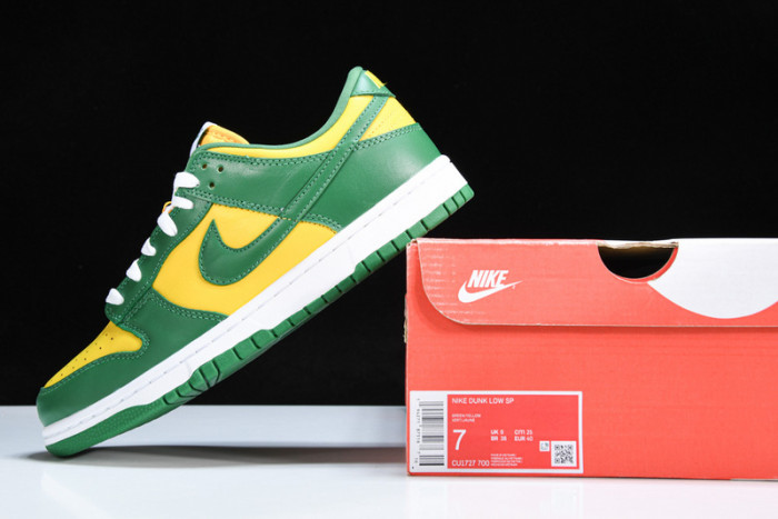 nike dunk low brazil (2020) cu1727-700