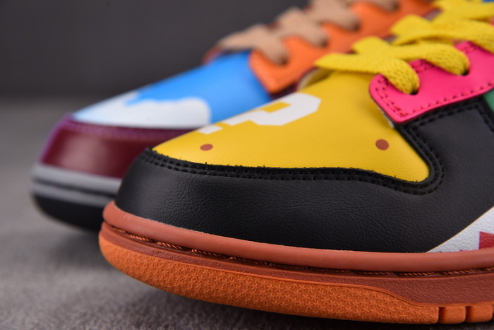 nike dunk low "what the S*per mario"