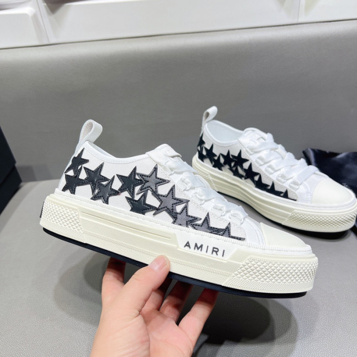 amiri white stars court sneakers