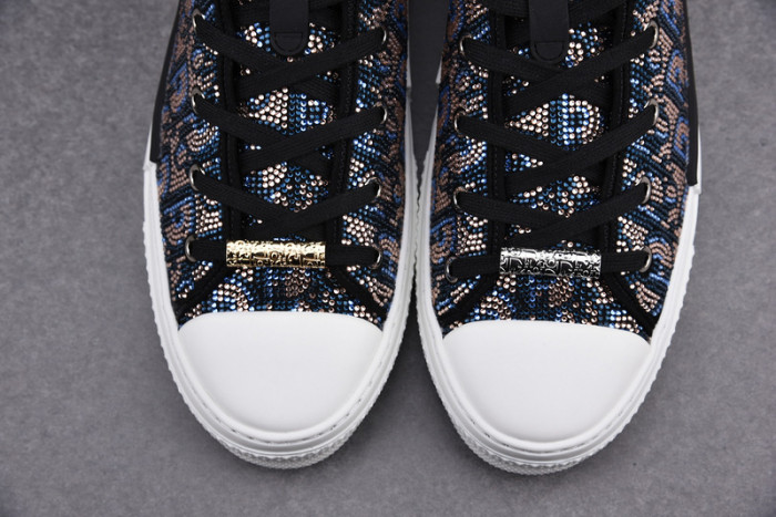 b23 oblique high top sneaker