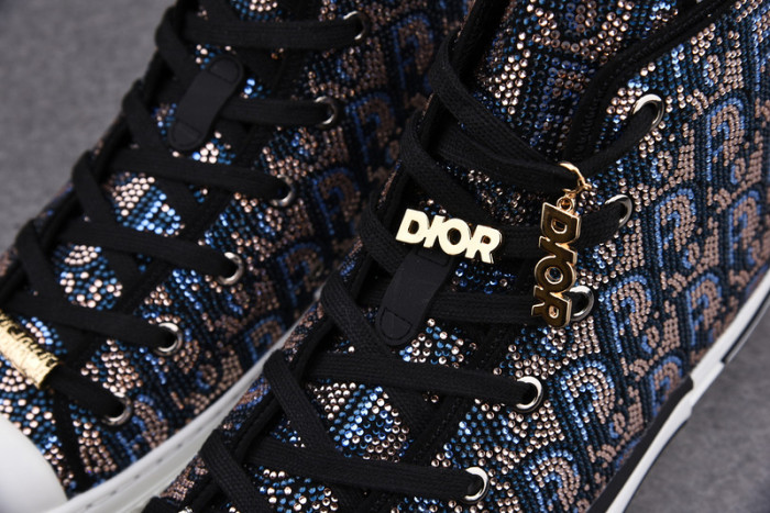 b23 oblique high top sneaker