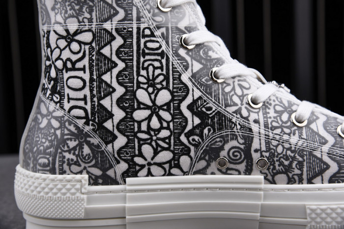 b23 oblique high top sneaker