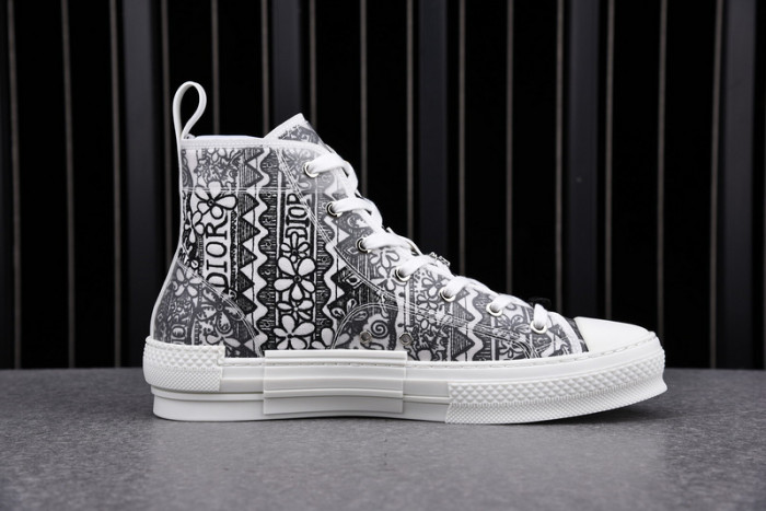 b23 oblique high top sneaker
